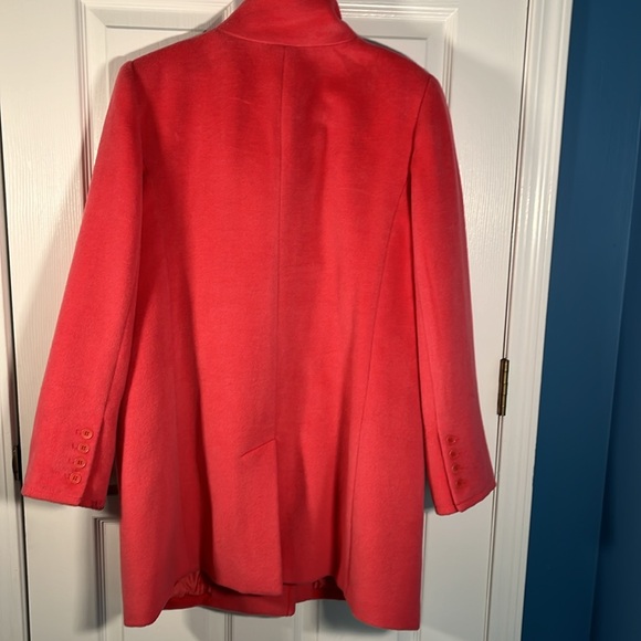 Talbots wool coat with button closures size 12 - Picture 3 of 4
